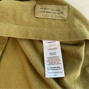 T-Shirt Women’s XL Green Classic Fit Beach Chair Unplug Tee